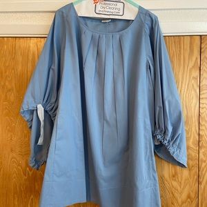 Lake pajama poplin dress